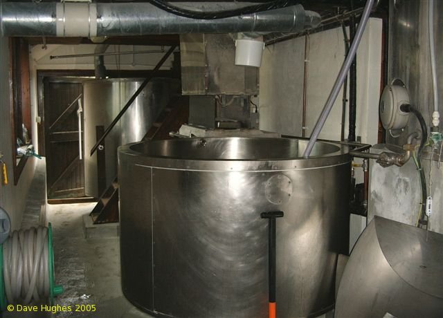 A picture of the brewing plant of Isle of Purbeck Brewery